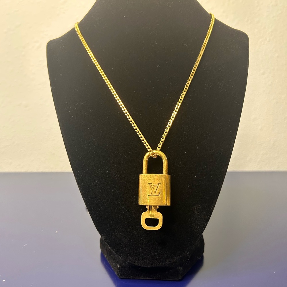 Louis Vuitton Lock & Key with Chain